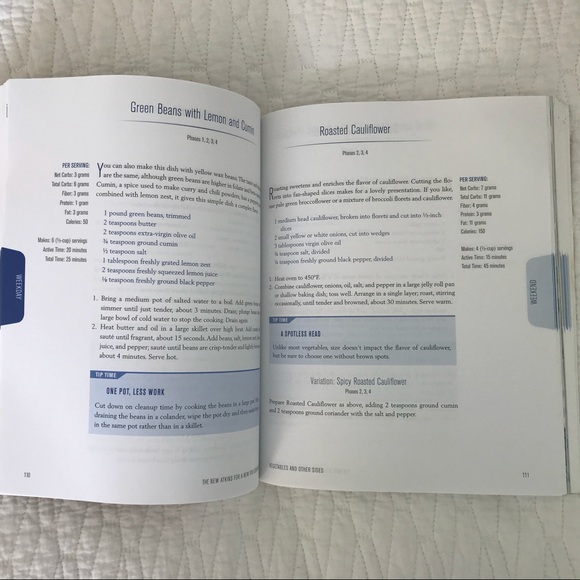 🌷2 for $20 The new Atkins cookbook - Picture 3 of 3